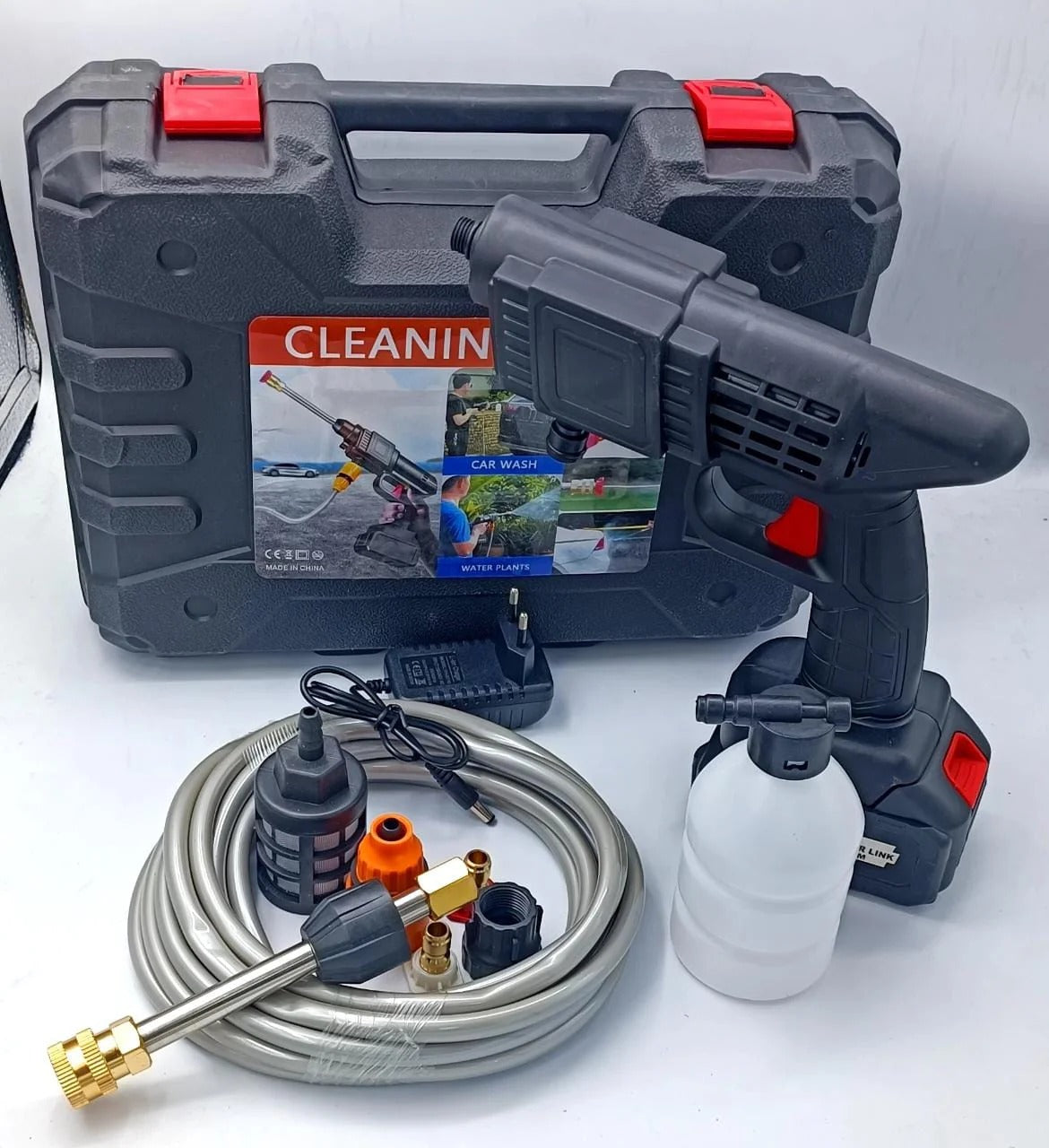 Car Pressure Washer – Portable High-Pressure Cleaning Gun
