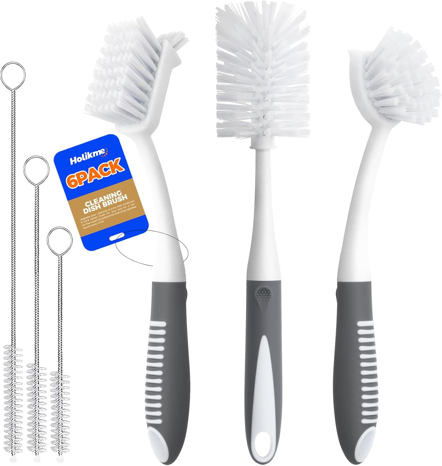 4-Piece Kitchen Scrub Brush Set