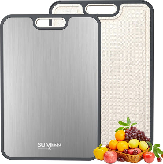 Double-Sided Titanium Cutting Board