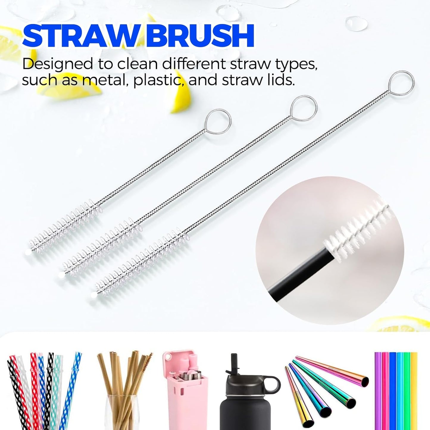 4-Piece Kitchen Scrub Brush Set