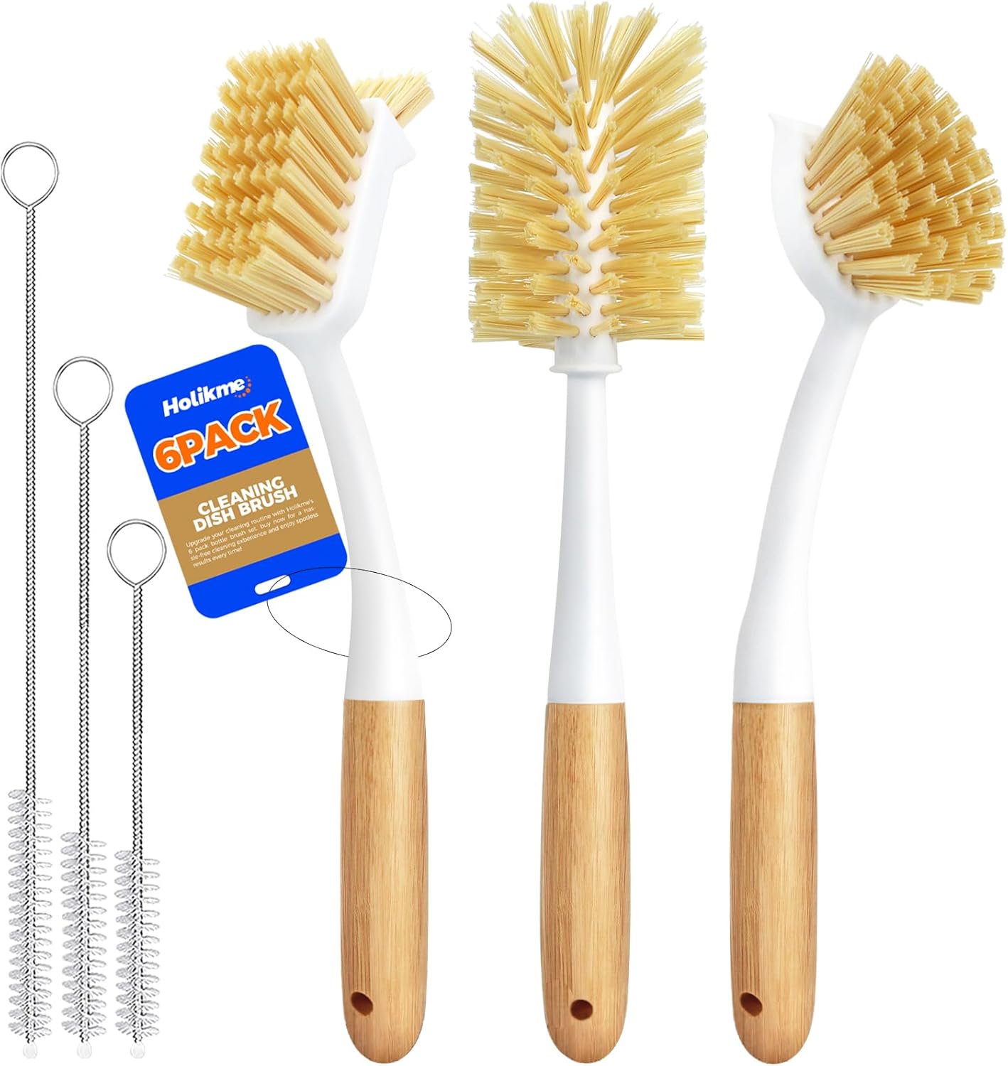 4-Piece Kitchen Scrub Brush Set