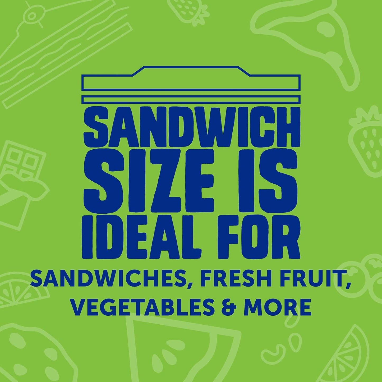 190-Count Food Storage Bag Variety Pack