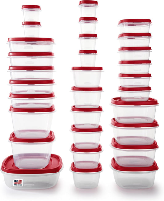 60-Piece Food Storage Containers