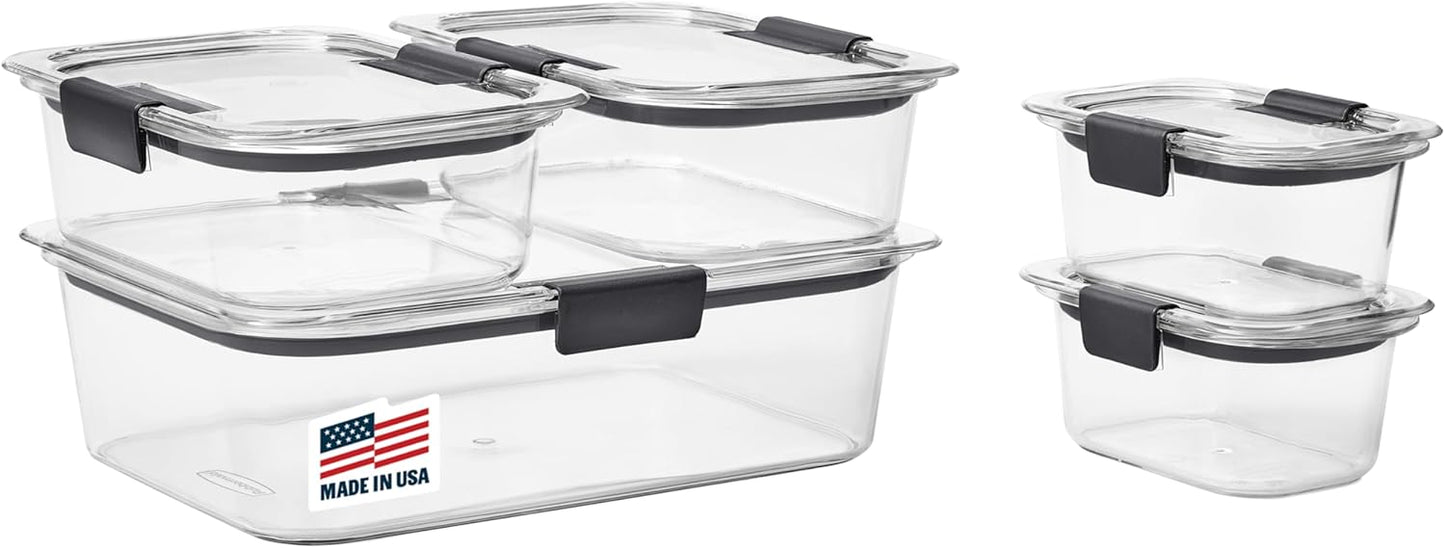 10-Piece Leak-Proof Food Storage Set