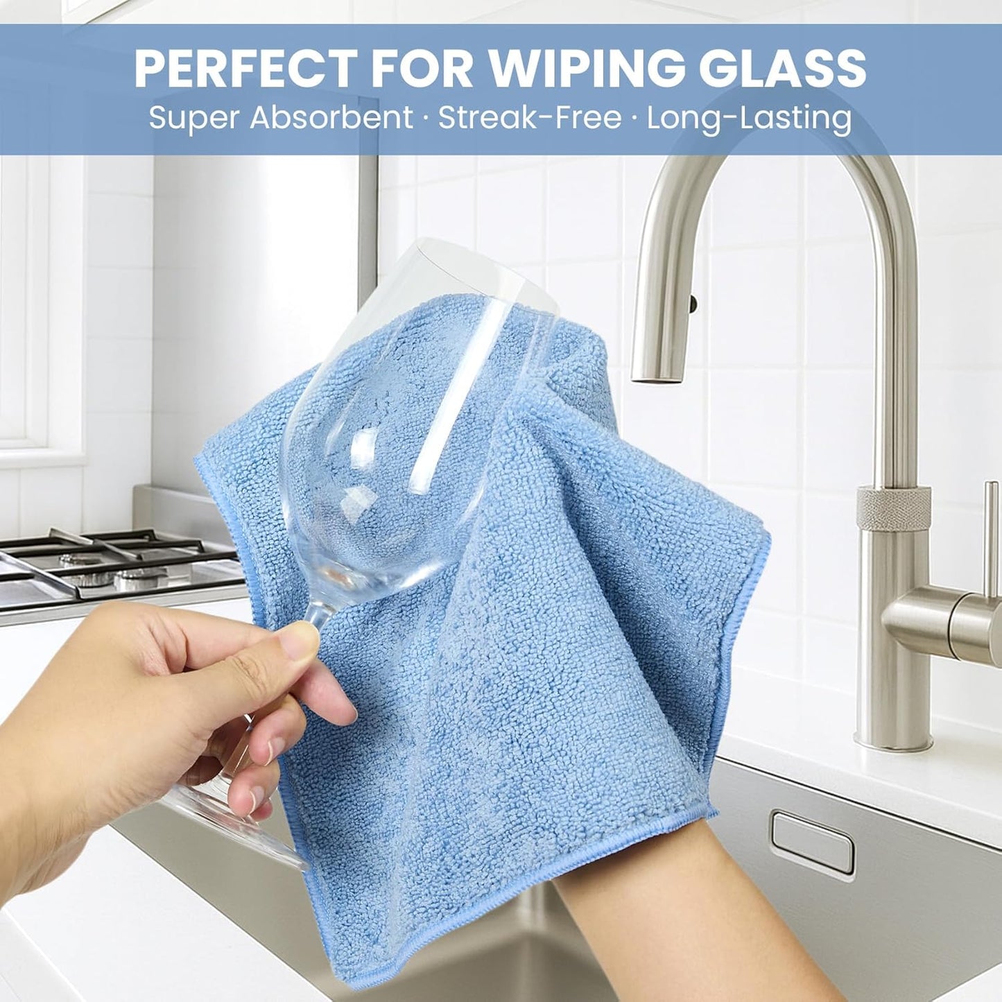 12-Pack Microfiber Towels