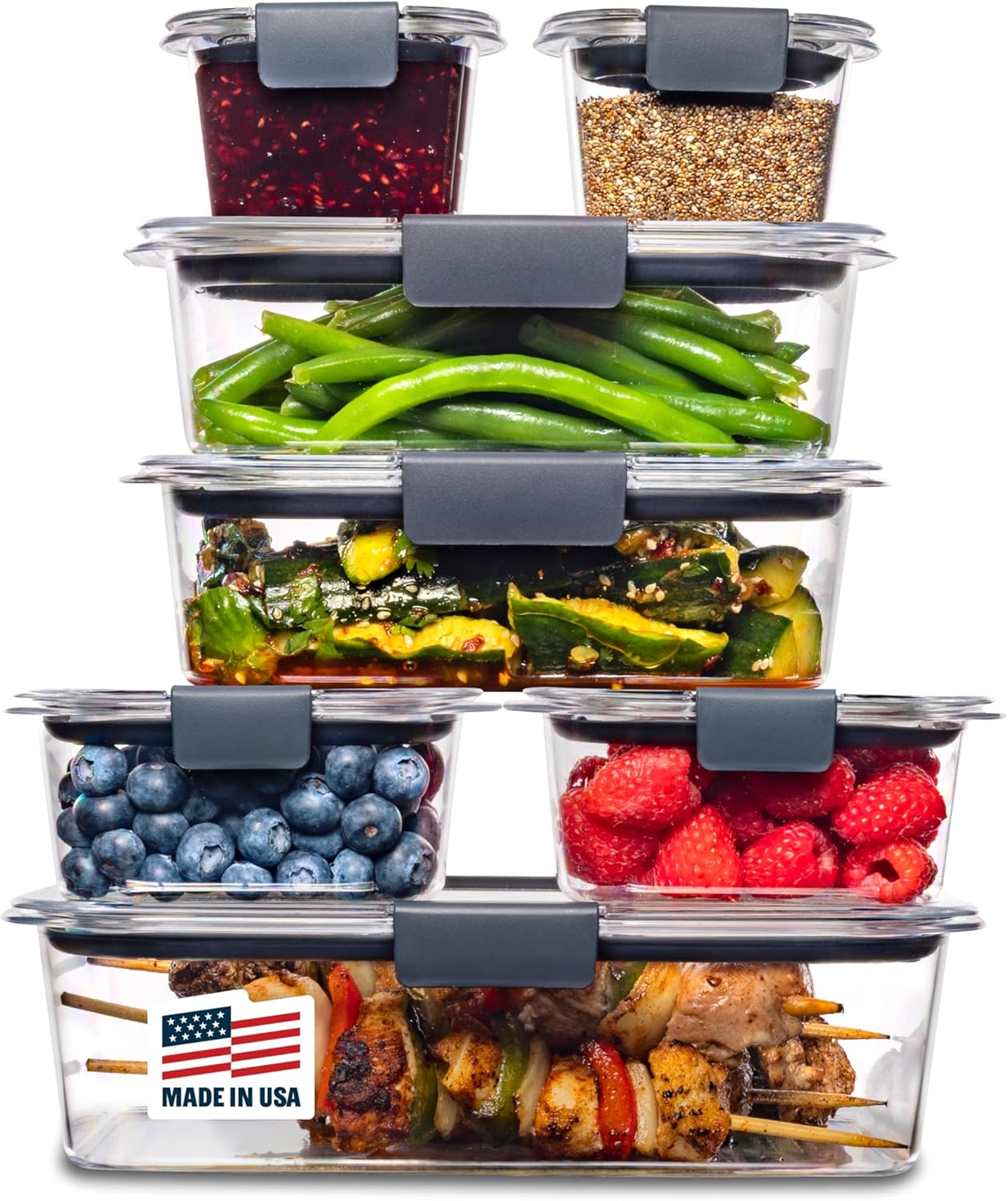 10-Piece Leak-Proof Food Storage Set