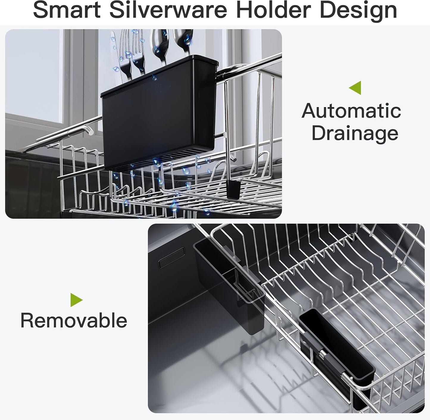 Compact Dish Drying Rack