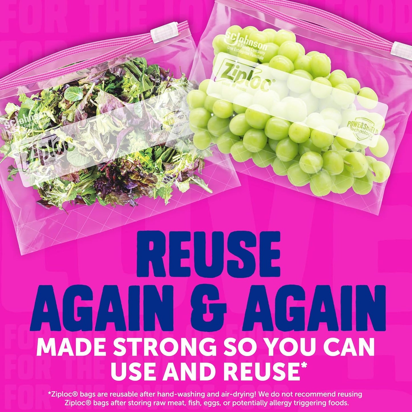 Gallon Slider Food Storage Bags (68 Count)