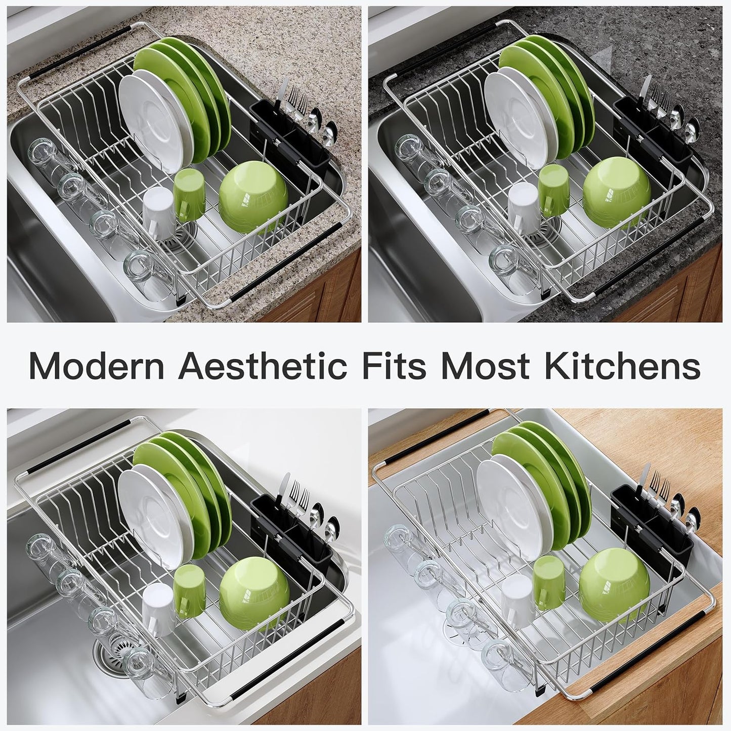 Compact Dish Drying Rack