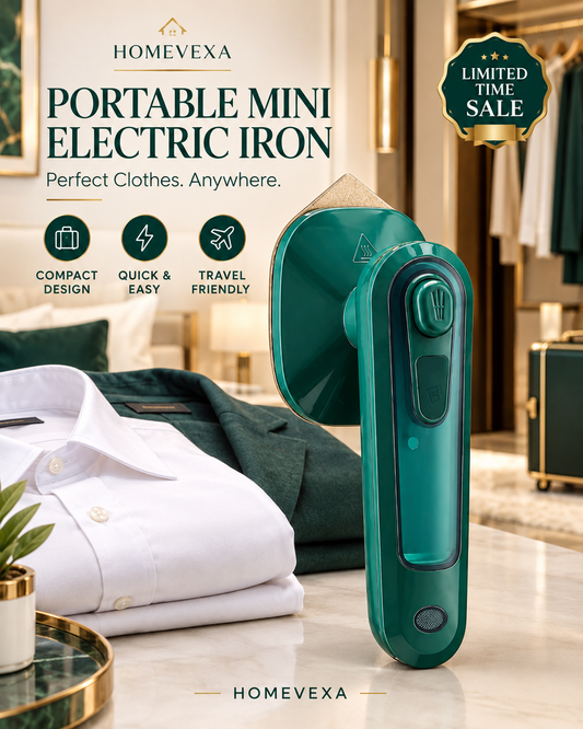 Mini Portable Electric Iron – Compact Travel Iron