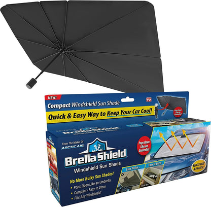 Car Windshield Sun Shade – UV Protection Foldable Sunshade