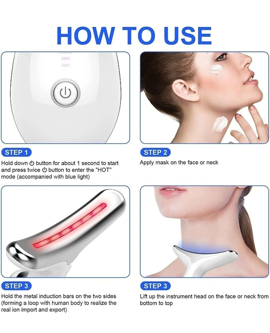 Electric Anti-Wrinkle Beauty Apparatus – Facial Rejuvenation Device