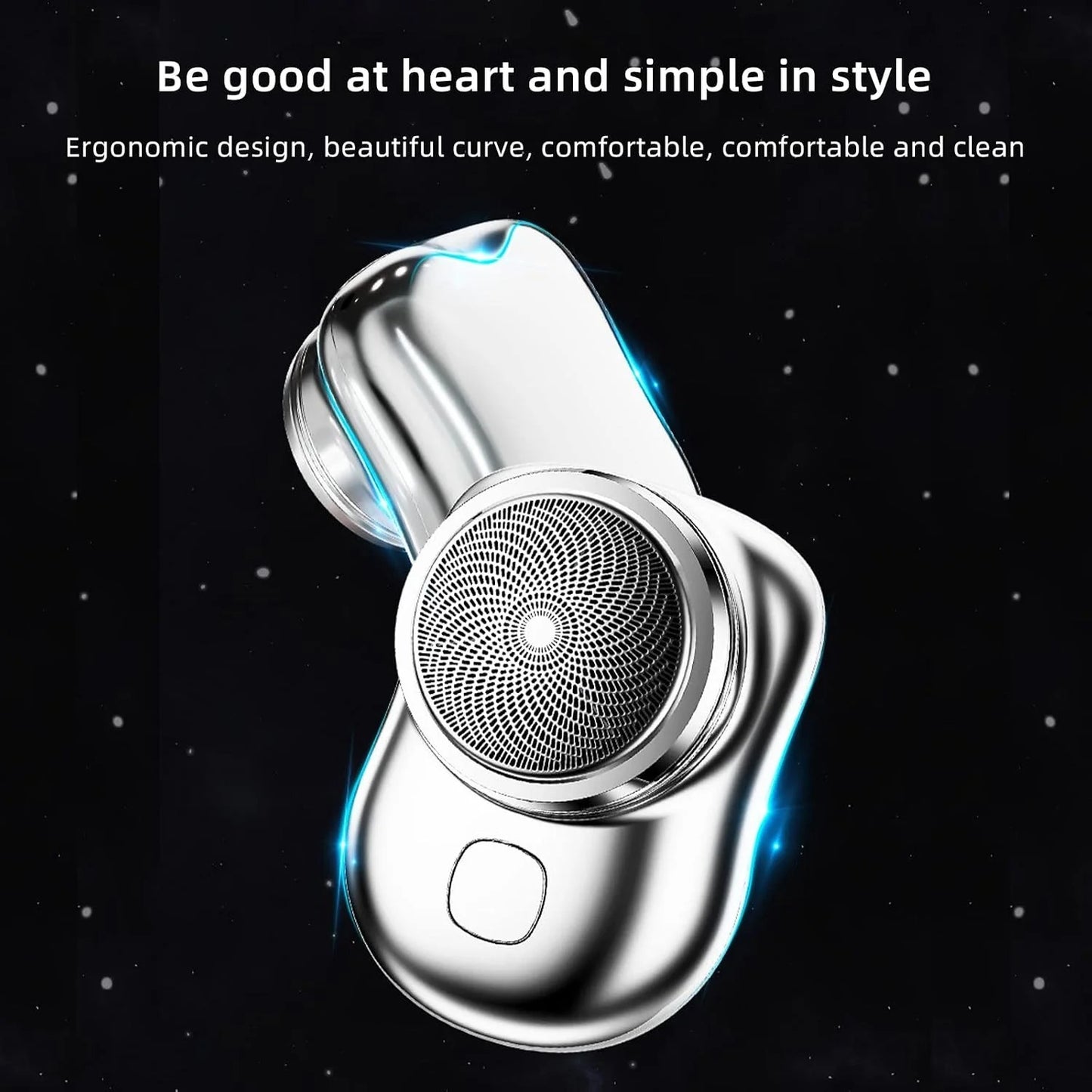 Mini Pocket Men Shaver – Portable Rechargeable Trimmer