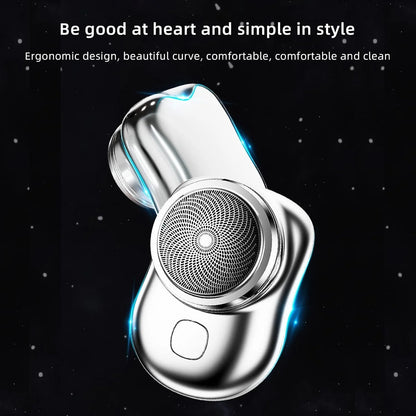 Mini Pocket Men Shaver – Portable Rechargeable Trimmer