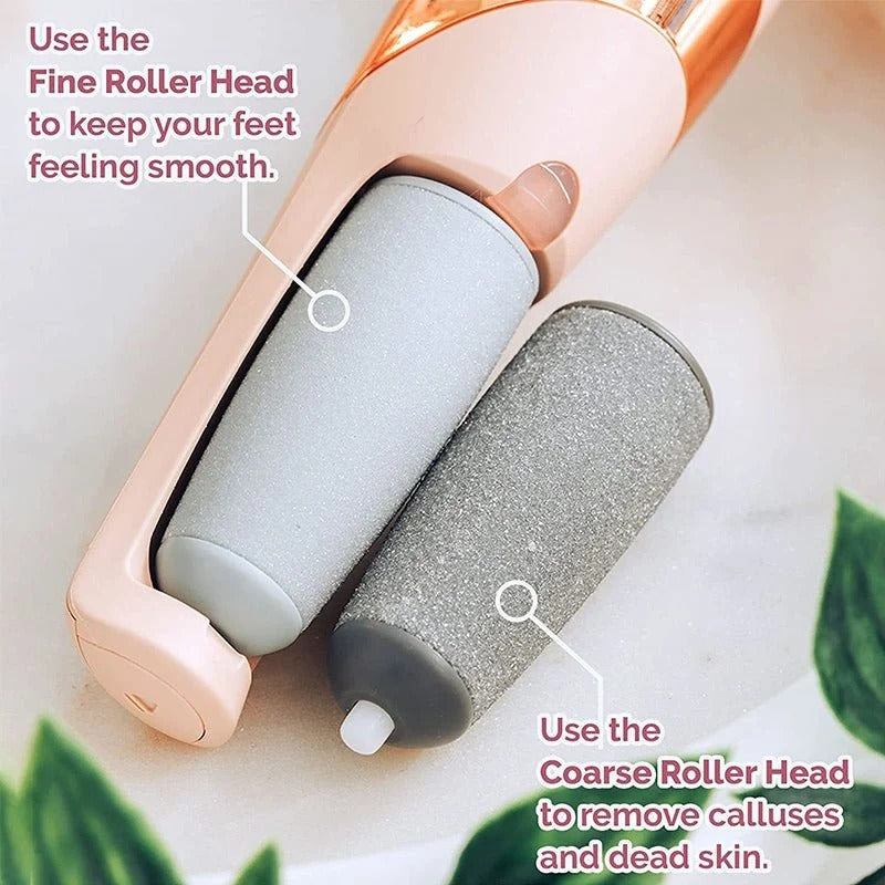 Electric Pedicure Foot File Callus Remover – Rechargeable Foot Care Tool