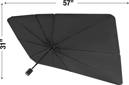 Car Windshield Sun Shade – UV Protection Foldable Sunshade