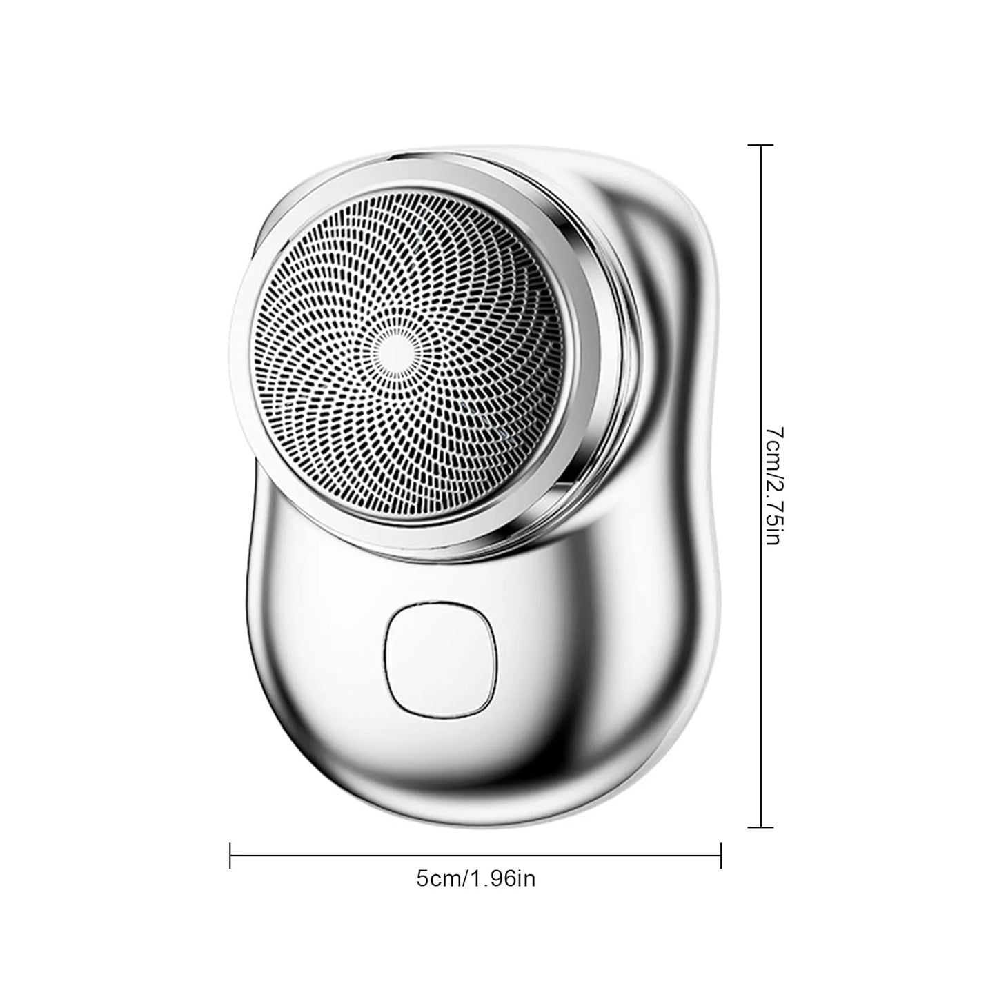 Mini Pocket Men Shaver – Portable Rechargeable Trimmer