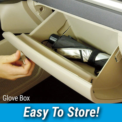 Car Windshield Sun Shade – UV Protection Foldable Sunshade